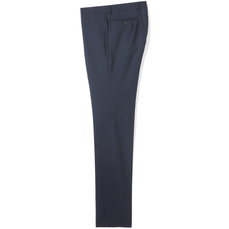 ドナートヴィンチウォモ 【THE 神 SUIT】【Donato Vinci Italy UOMO】【春夏】2釦シングルスーツ 0タック/ネイビー/NEW ZEALAND WOOL SUPER170'S/※裾上げ必要 紺中間