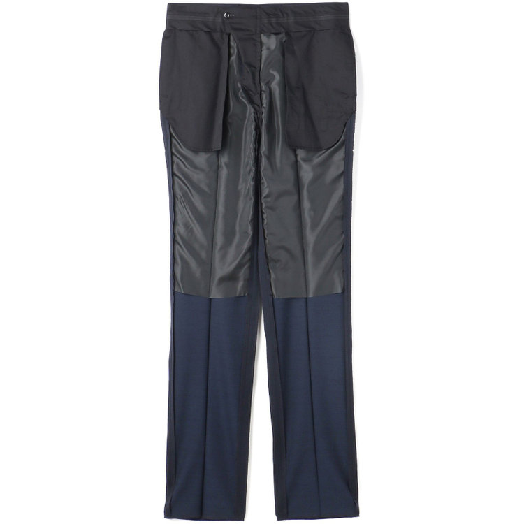 ドナートヴィンチウォモ 【THE 神 SUIT】【Donato Vinci Italy UOMO】【春夏】2釦シングルスーツ 0タック/ネイビー/NEW ZEALAND WOOL SUPER170'S/※裾上げ必要 紺中間