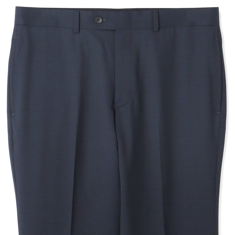 ドナートヴィンチウォモ 【THE 神 SUIT】【Donato Vinci Italy UOMO】【春夏】2釦シングルスーツ 0タック/ネイビー/NEW ZEALAND WOOL SUPER170'S/※裾上げ必要 紺中間