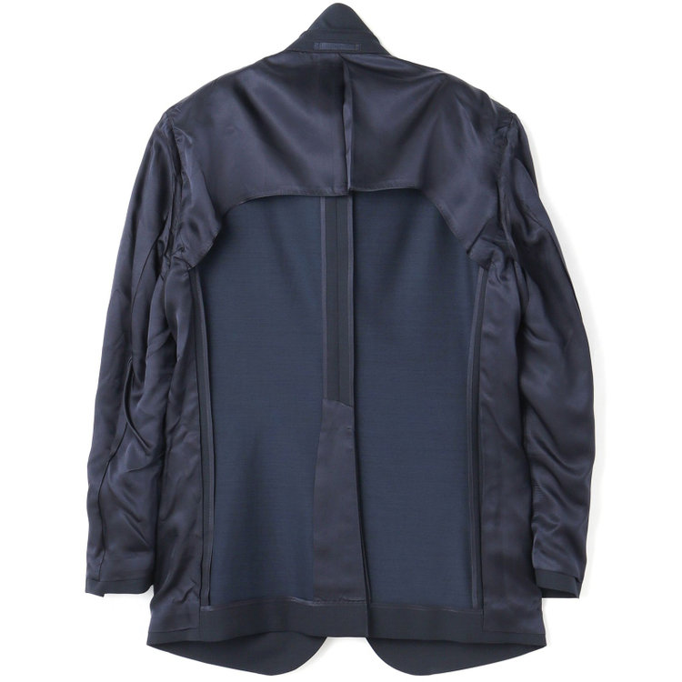 ドナートヴィンチウォモ 【THE 神 SUIT】【Donato Vinci Italy UOMO】【春夏】2釦シングルスーツ 0タック/ネイビー/NEW ZEALAND WOOL SUPER170'S/※裾上げ必要 紺中間