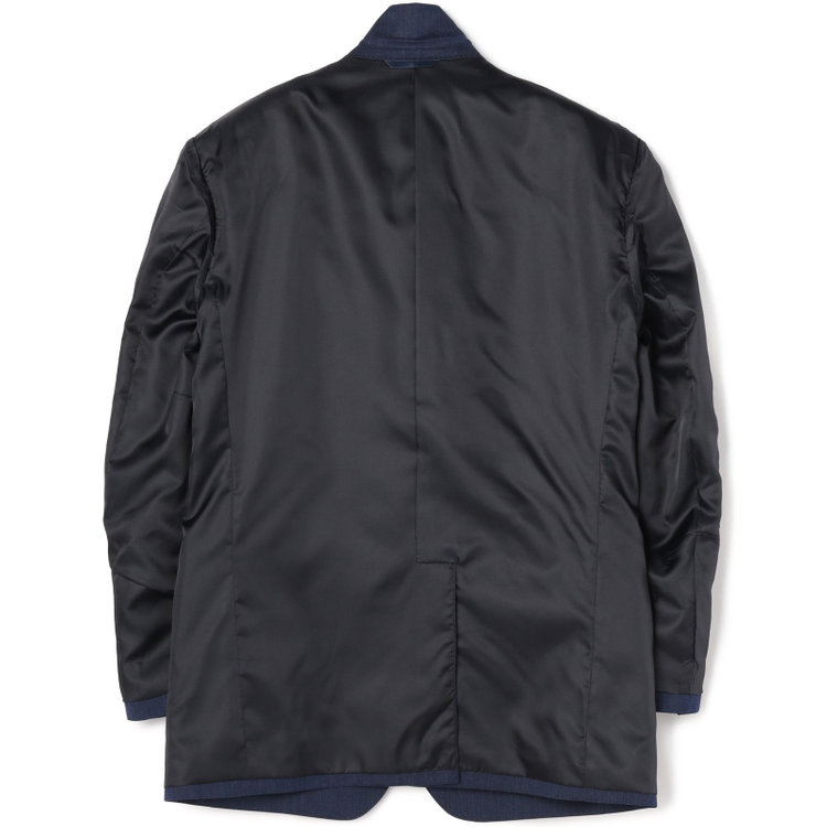 ＪＰセレクトライン 【JOHN PEARSE Black SELECT LINE】【秋冬】スペアパンツ付き/2釦シングルスーツ 0タック/ネイビー/※裾上げ必要 青中間