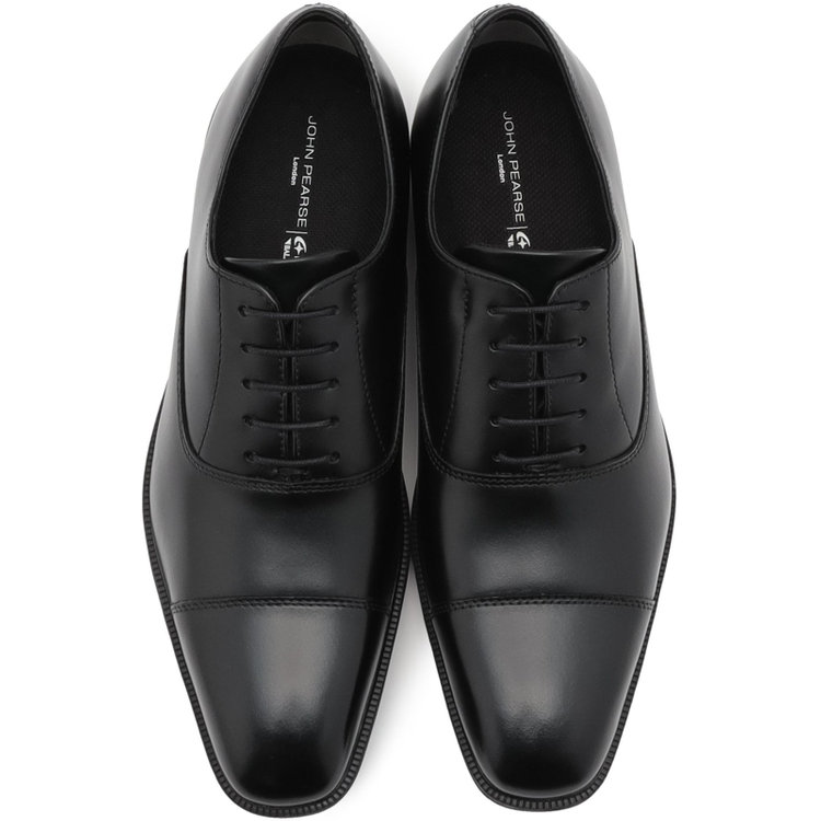 ジョンピアース 【JOHN PEARSE】ストレートチップドレスシューズ/ブラック/MOONSTAR 黒
