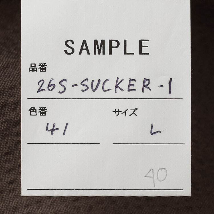 ハイスペックモーション 【HIGH SPEC MOTION】【春夏】パンツ/ブラウン/ウエストシャーリング仕様/※裾上げ必要 茶淡色