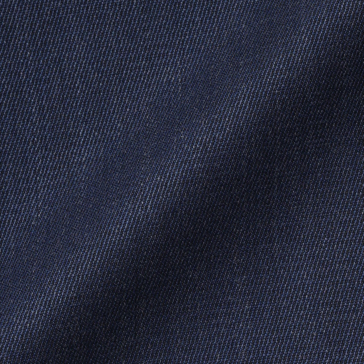 ＪＰセレクトライン 【JOHN PEARSE Black SELECT LINE】【秋冬】スペアパンツ付き/2釦シングルスーツ 0タック/ネイビー/※裾上げ必要 青中間