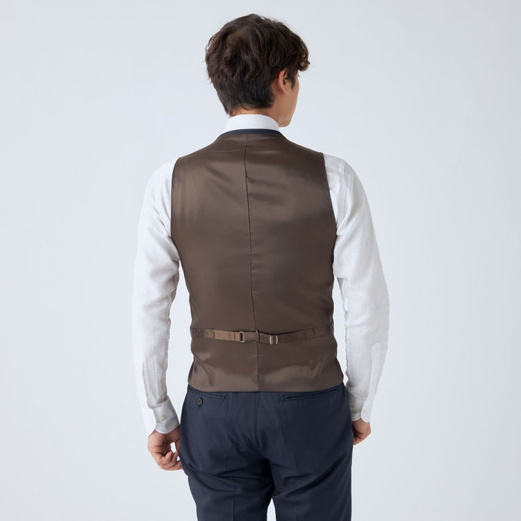 ＪＰ コンフォート 【ULTRA MOVE CROSS】【JOHN PEARSE comfort】【年間】リバーシブルジレ・ベスト/グレー×ハウンドトゥース＆ネイビー×カルゼ その他