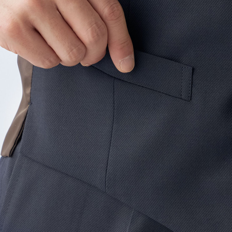 ＪＰ コンフォート 【ULTRA MOVE CROSS】【JOHN PEARSE comfort】【年間】リバーシブルジレ・ベスト/グレー×ハウンドトゥース＆ネイビー×カルゼ その他