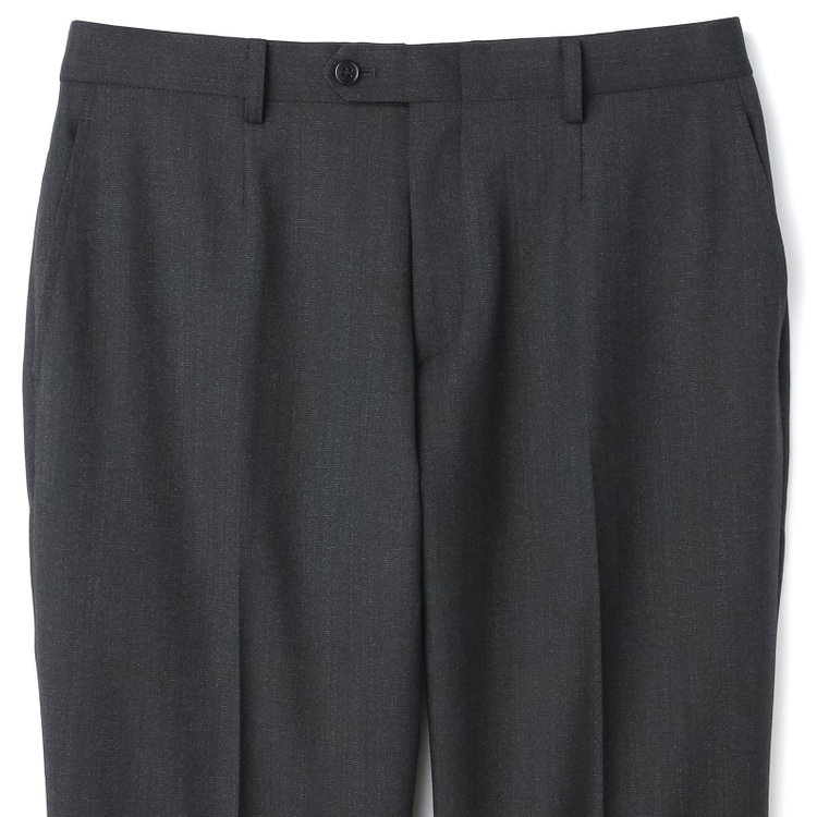 ＫＡＮＳＡＩＭＡＮ 【KANSAIMAN collection】【秋冬】2釦シングルスーツ ショートタック/カーキ/SHOWER CLEAN/※裾上げ必要 黄淡色