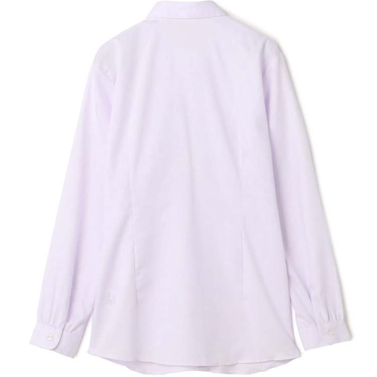 ナチュラル　ビューティー 【NATURAL BEAUTY】ギャザー＆フリル取り外しブラウス/パープル×ドビーツイル 紫淡色