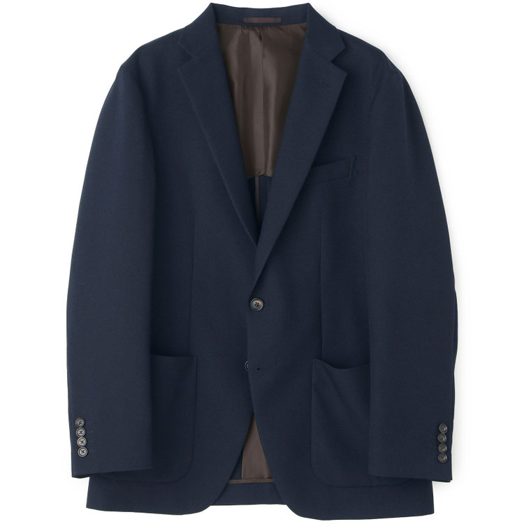 ハイスペックモーション 【HIGH SPEC MOTION】【春夏】ポリエステル2釦シングルジャケット/ネイビー 紺濃色