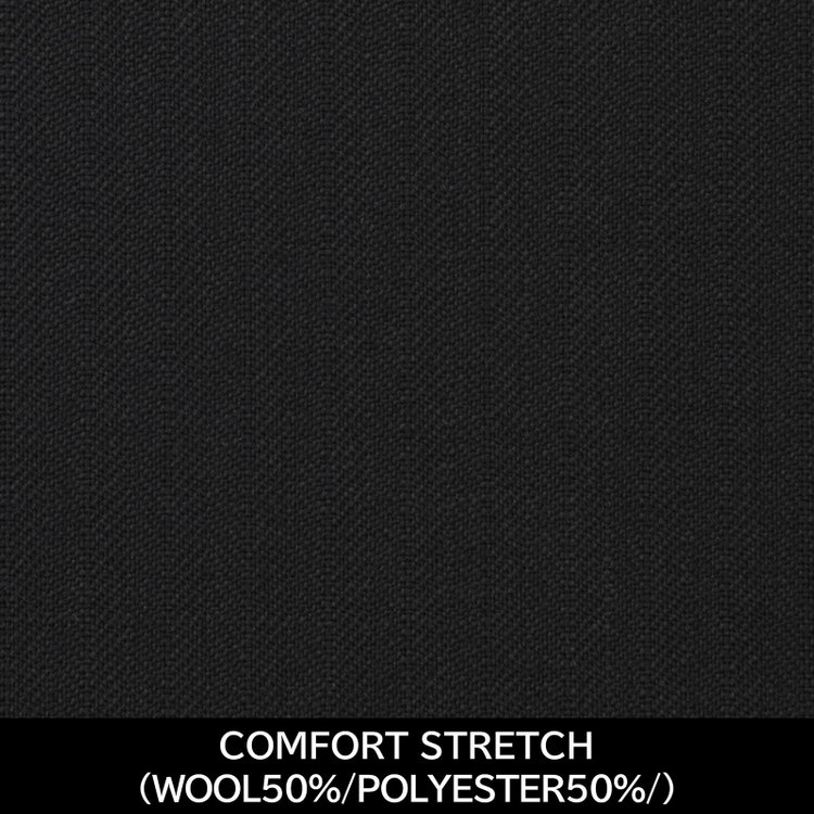 ジョンピアース 【パターンオーダー】【JOHN PEARSE WHITE 3釦】【秋冬】スーツ/COMFORT STRETCH/ブラック×シャドーストライプ(WOOL50% POLYESTER50%) ブラック系(黒)