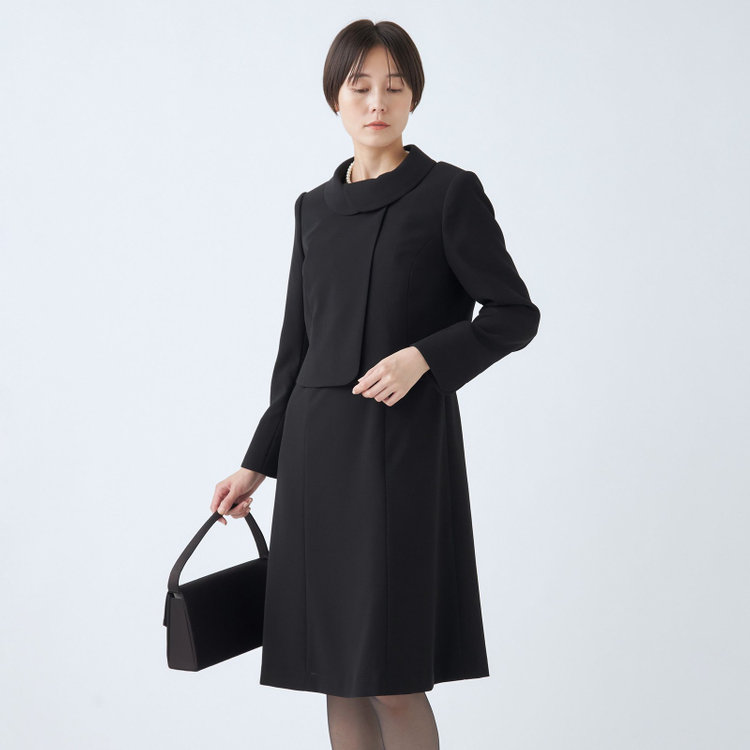 ソノタ（KONAKA用） 【RADVAN】【年間】ロールカバーアンサンブルレディースフォーマル 黒