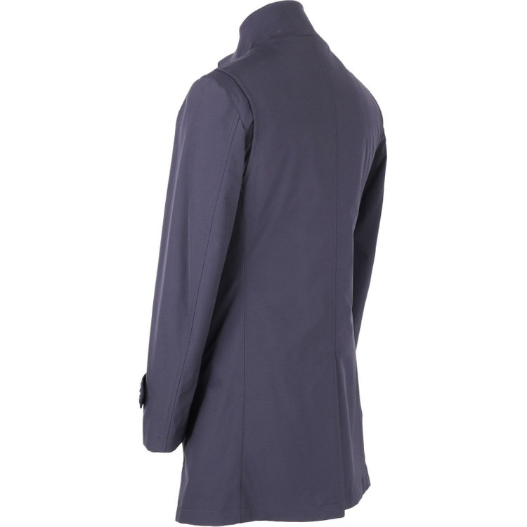 ＪＰ コンフォート 【JOHN PEARSE comfort】スタンドカラーコート/ネイビー×ソリッド/ULTRA MOVE/耐久撥水/吸放湿繊維/NANO-HEAT YOKOHAMA ネイビー系(紺)