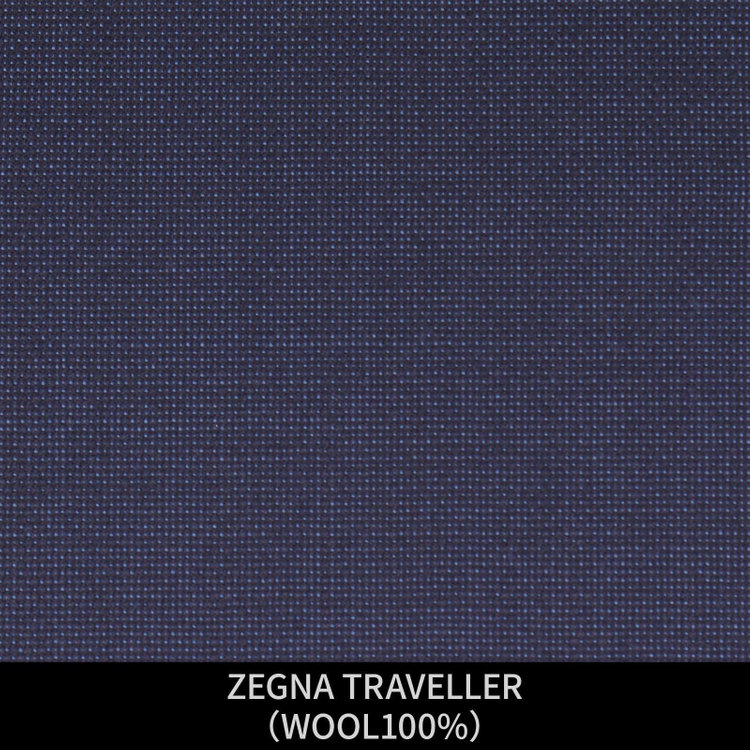 ジョンピアース 【パターンオーダー】【JOHN PEARSE SELECTLINE 2釦】【春夏】スーツ/ZEGNA TRAVELLER/ネイビー(WOOL100%) ネイビー系(紺)