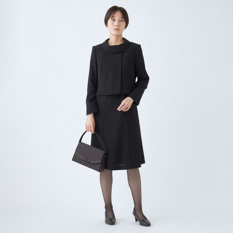 ソノタ（KONAKA用） 【RADVAN】【年間】ロールカバーアンサンブルレディースフォーマル 黒