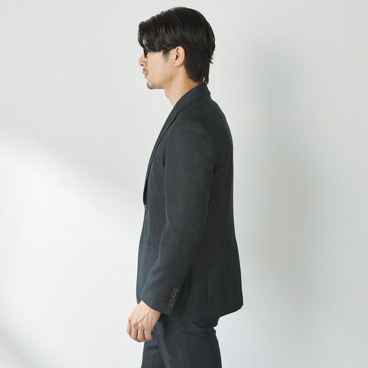 スタンリーブラッカ 【stanley blacker new york】【秋冬】2釦ジャケット 黄淡色