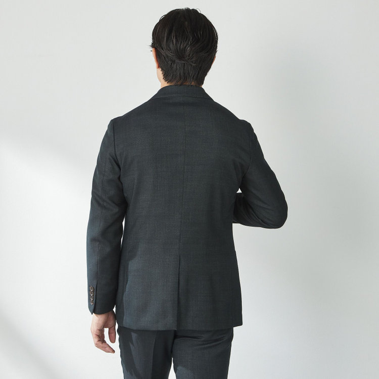 スタンリーブラッカ 【stanley blacker new york】【秋冬】2釦ジャケット 黄淡色