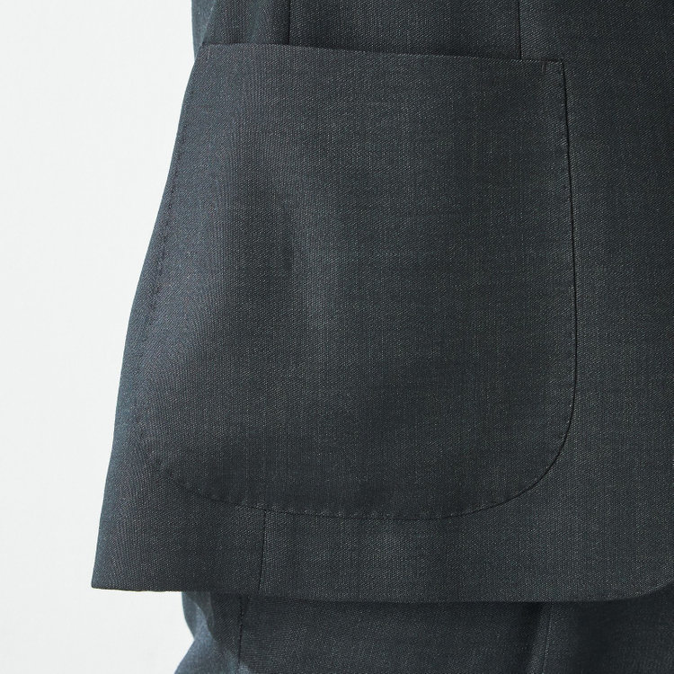 スタンリーブラッカ 【stanley blacker new york】【秋冬】2釦ジャケット 黄淡色