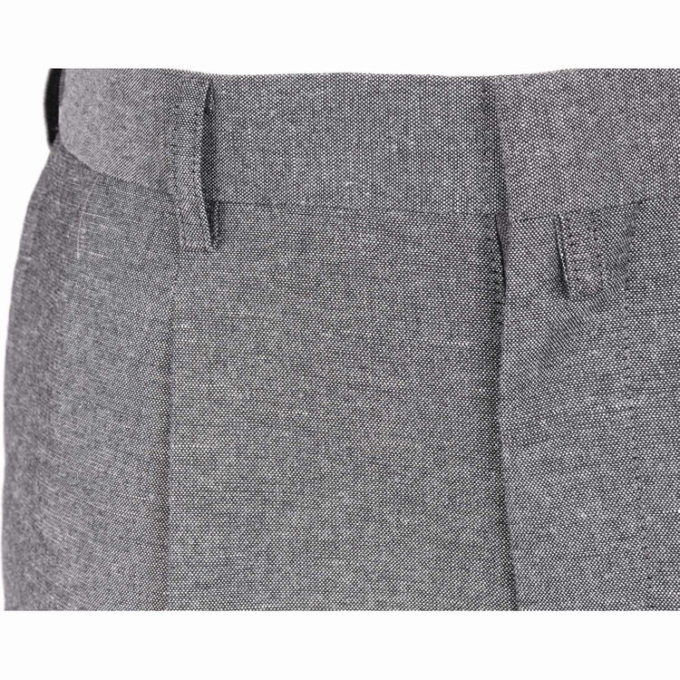 スタンリーブラッカ 【stanley blacker】【春夏】1タックスラックス/グレー/ウエストムーブ仕様 グレー系(灰)