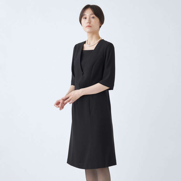 ソノタ（KONAKA用） 【RADVAN】【年間】ロールカバーアンサンブルレディースフォーマル 黒