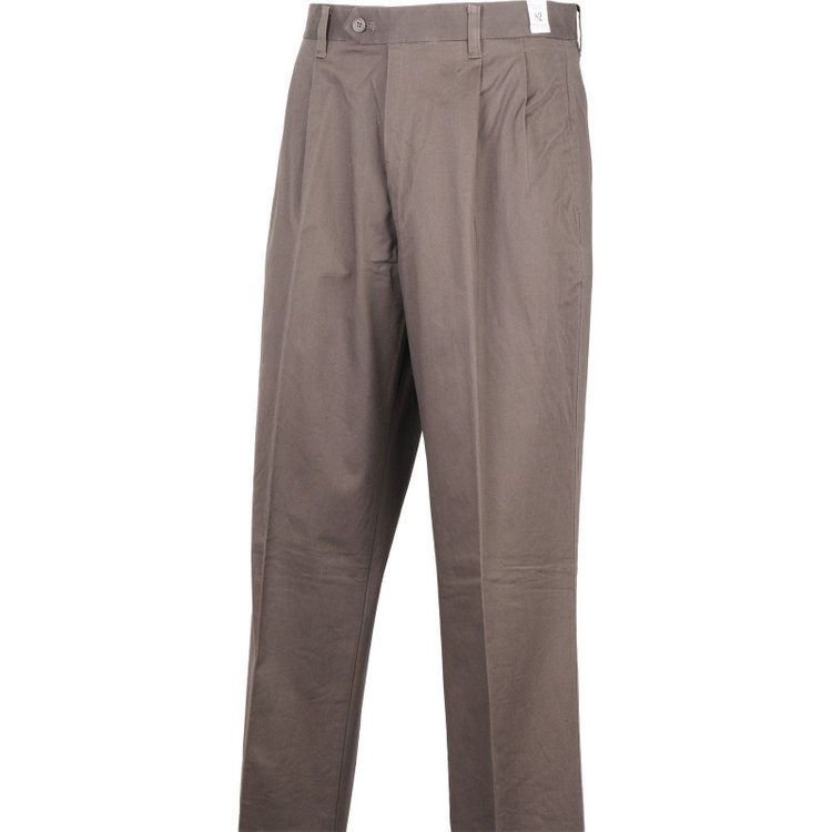 【WEB限定/OUTLET/汚れ・キズ等有】【秋冬】【ツータック】カジュアルパンツ/カーキ×ソリッド