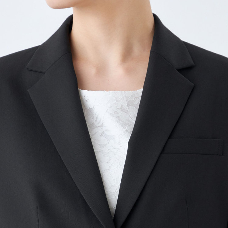 ナチュラル　ビューティー 【NATURAL BEAUTY】【年間】2釦ジャケット/ブラック 黒