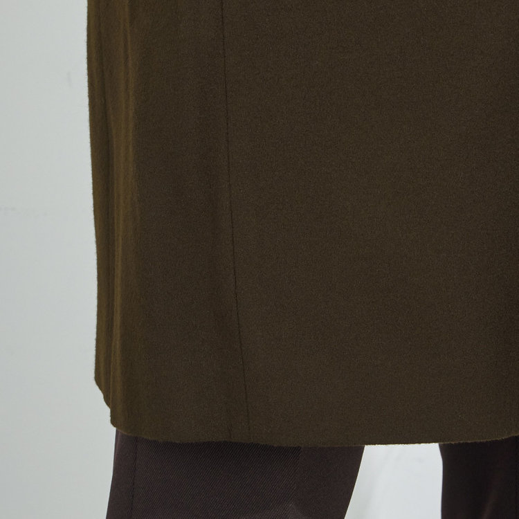 ソノタ（KONAKA用） 【THE 神 COAT】【Donato Vinci Italy UOMO】ウールチェスターコート/ブラウン/NEW ZEALAND LIMITED WOOL 茶中間