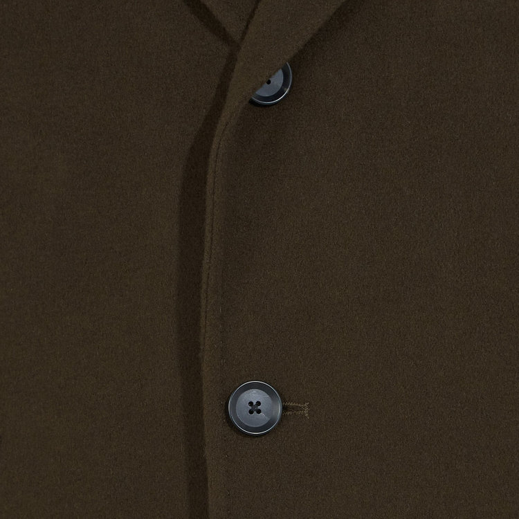 ソノタ（KONAKA用） 【THE 神 COAT】【Donato Vinci Italy UOMO】ウールチェスターコート/ブラウン/NEW ZEALAND LIMITED WOOL 茶中間