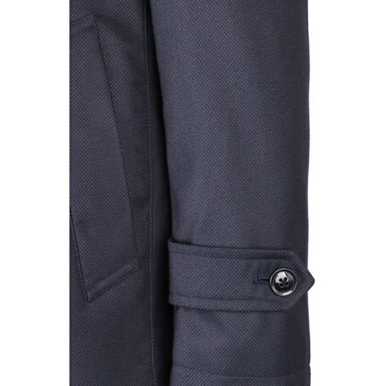 KONAKA　アウトレット 【WEB限定/OUTLET/汚れ・キズ等有】【ステンカラー】コート/ネイビー×バーズアイ ネイビー系(紺)