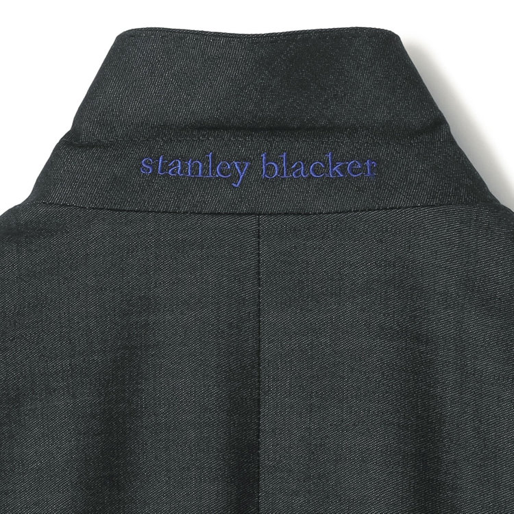 スタンリーブラッカ 【stanley blacker new york】【秋冬】2釦ジャケット 黄淡色
