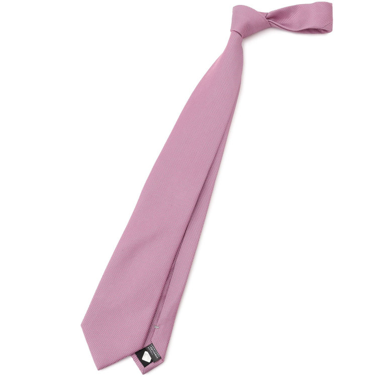 カンサイマンブルー 【イージーパーソナルカラータイ】【KANSAIMAN collection】シルクネクタイ＆ポケットチーフ付き/8.0㎝/春 ピンク その他