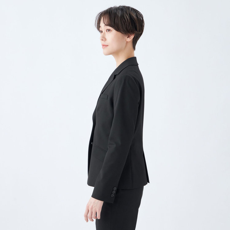 ナチュラル　ビューティー 【NATURAL BEAUTY】【年間】2釦ジャケット/ブラック 黒