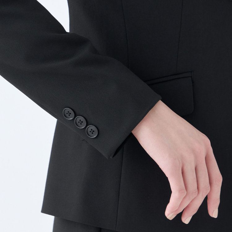 ナチュラル　ビューティー 【NATURAL BEAUTY】【年間】2釦ジャケット/ブラック 黒