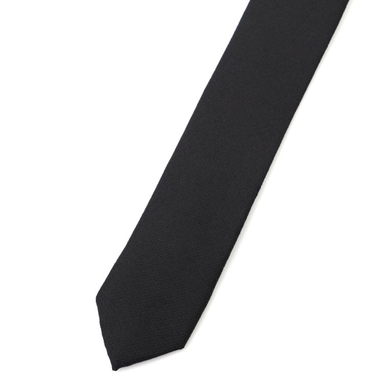 ＵＮＰＲＥＳＳＵＲＥ 【Unpressure】【お葬式】【ロングサイズ】シルクブレンドフォーマルネクタイ 8.0cm幅/ブラック 黒