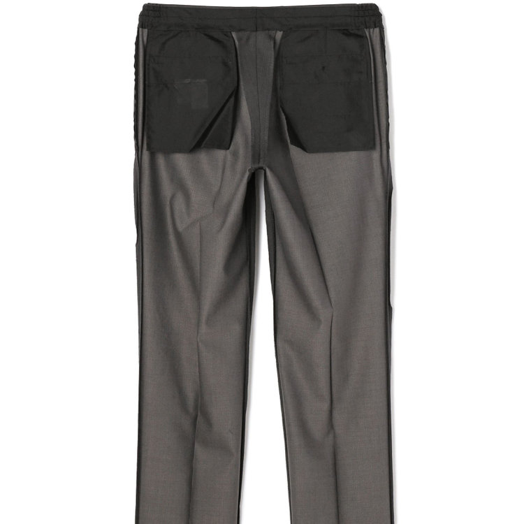 ＫＡＮＳＡＩＭＡＮ 【KANSAIMAN collection】【秋冬】2釦シングルスーツ ショートタック/グレー×シャドーストライプ/ULTRA MOVE/※裾上げ必要 グレー中間