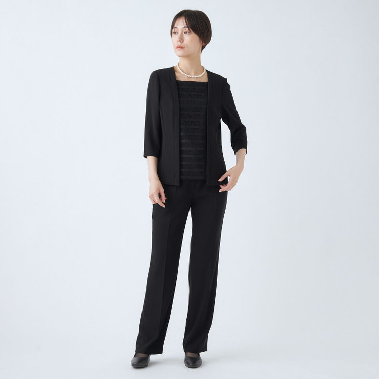 ソノタ（KONAKA用） 【RADVAN】【年間】レース使いパンツ3点セットレディースフォーマル 黒