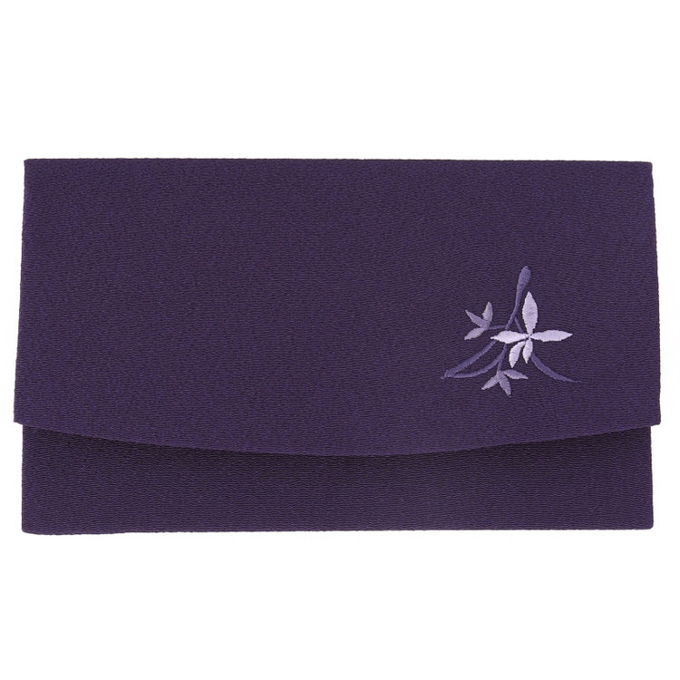 【日本製】袱紗/紫