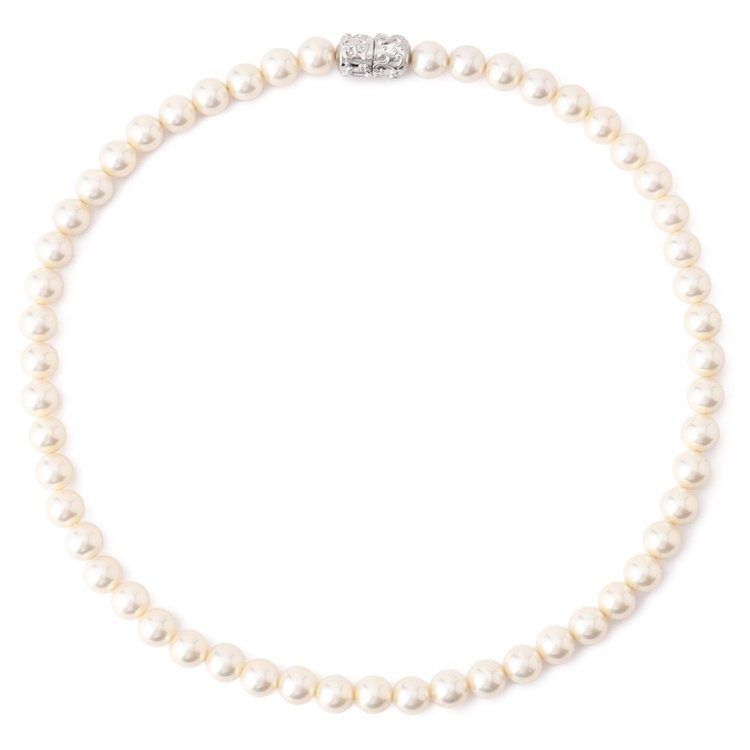 ソノタ（KONAKA用） 【日本製】淡水貝でつくった純正国産貝パール/ネックレス＆イヤリング/ホワイト系 白