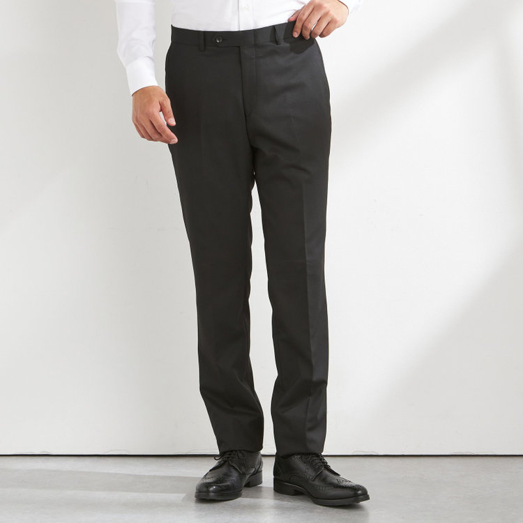 KONAKA　アウトレット 【WEB限定/OUTLET/汚れ・キズ等有】【JOHN PEARSE Black SELECT LINE】【年間】スリーピース2釦シングル0タックスーツ/ブラック/※裾上げ必要 黒