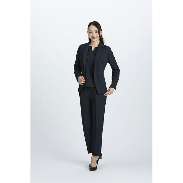 ＭＩＲＵＭ 【mirum purple】【年間】1釦テーラードジャケット/ネイビー ネイビー系(紺)