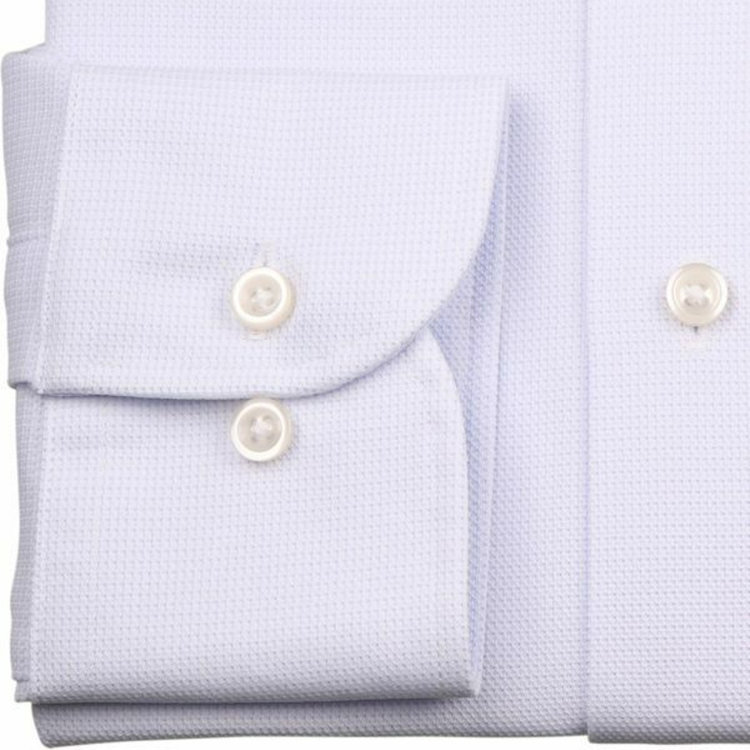 KONAKA　アウトレット 【WEB限定/OUTLET/汚れ・キズ等有】【JOHN PEARSE White】【ノーアイロン】ボタンダウンドレスワイシャツ/サックス×ドビー/ULTRA MOVE/ニット素材 ブルー系(青)