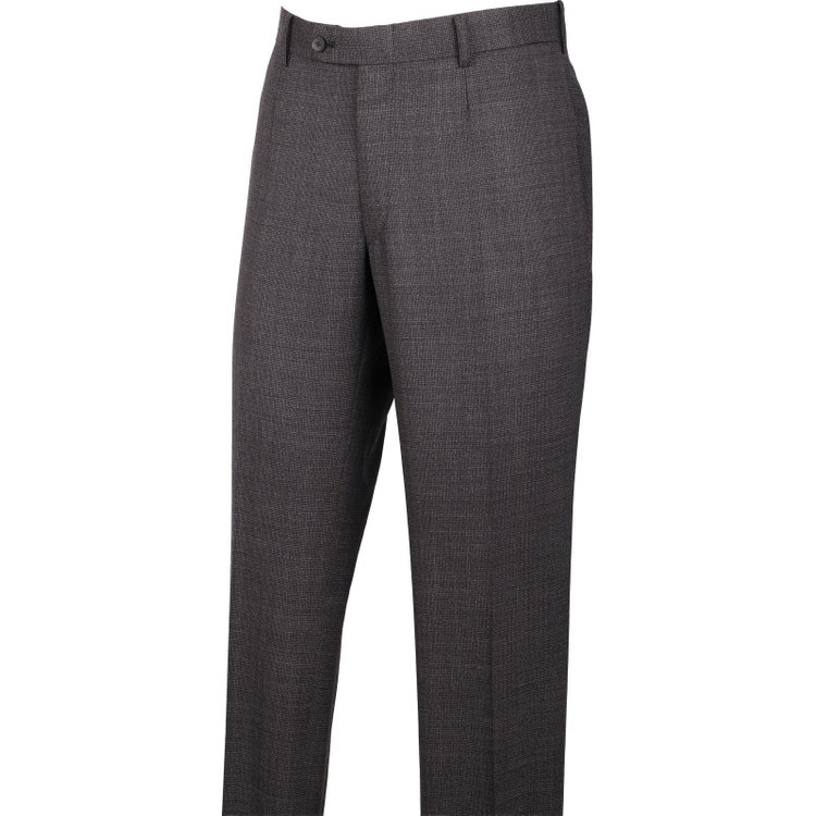 ＪＰ コンフォート 【JOHN PEARSE comfort】【春夏】2釦シングルスーツ ショートタック/グレー×チェック/REAL GRAY COLLECTION/NEW ZEALAND LIMITED WOOL グレー系(灰)