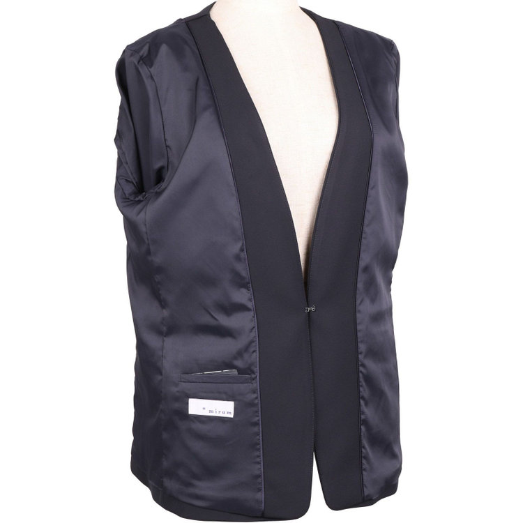 ＭＩＲＵＭ 【mirum purple】【年間】ノーカラージャケット/ネイビー ネイビー系(紺)