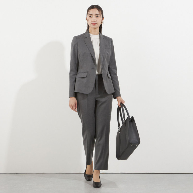 ソノタ（KONAKA用） 【Diana】【秋冬】パンツ/グレー/ウォッシャブル＆ストレッチ/裾上げ済仕様 グレー中間