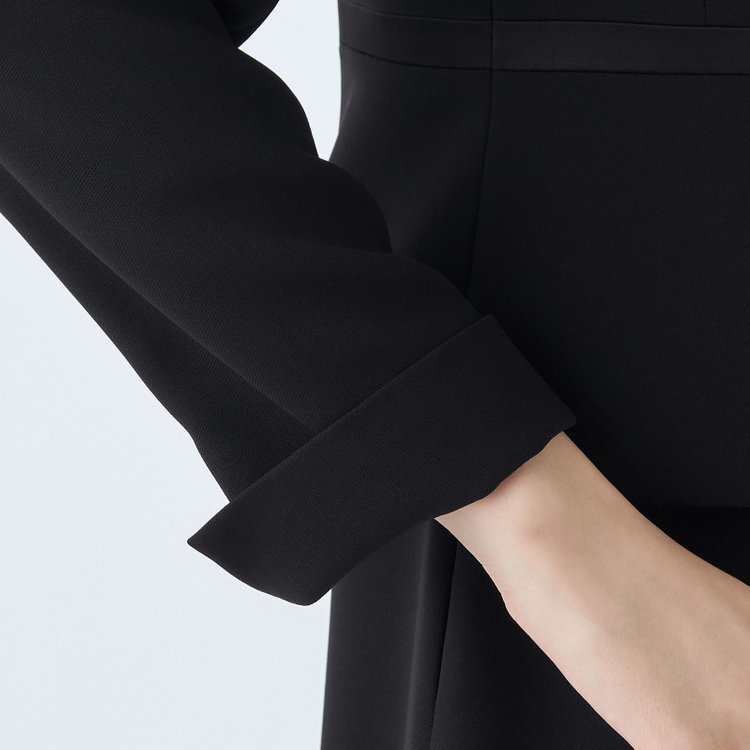 カンサイファム 【KANSAI YAMAMOTO FEMME】【年間】テーラード＋ボレロ風ワンピースレディースフォーマル 黒