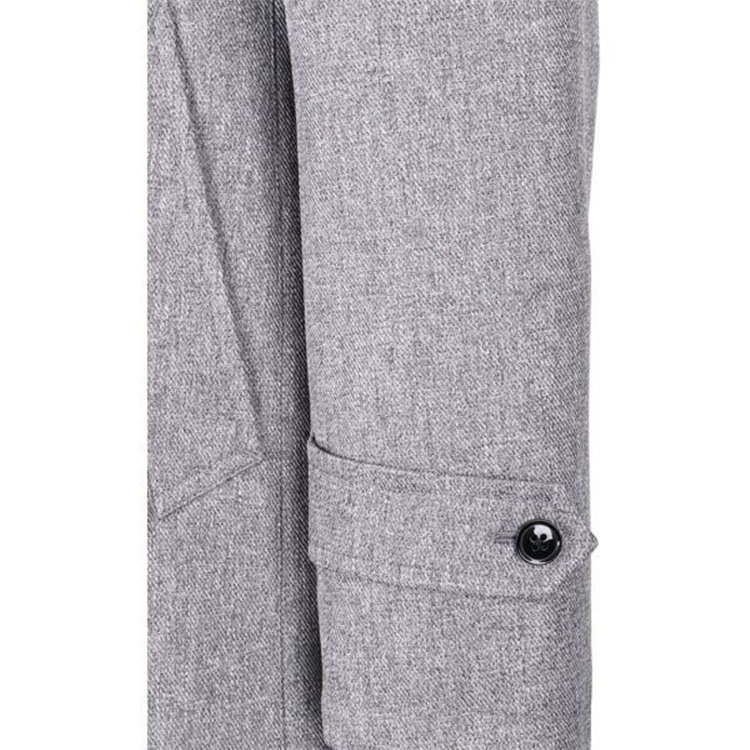 ソノタ（KONAKA用） 【Biscorse】スタンドカラーコート/グレー×カルゼ グレー系(灰)