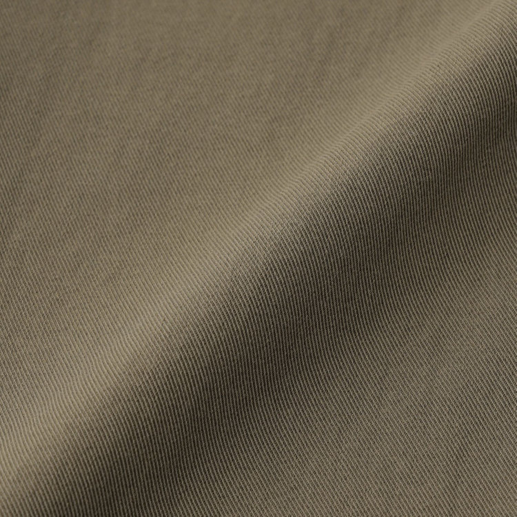 スタンリーブラッカ 【stanley blacker new york】【春夏】1タックストレッチパンツ/カーキ/ウエストシャーリング仕様/※裾上げ必要 黄淡色