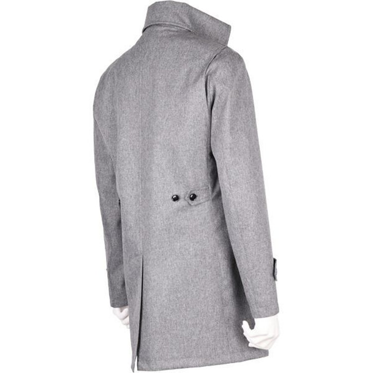 ソノタ（KONAKA用） 【Biscorse】スタンドカラーコート/グレー×カルゼ グレー系(灰)