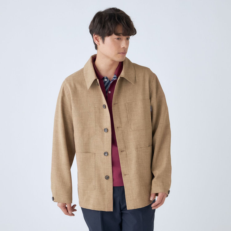 KONAKA　アウトレット 【WEB限定/OUTLET/汚れ・キズ等有】【stanley blacker new york】【半袖】ポロシャツ/ワイン 赤濃色