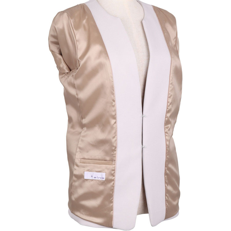 ＭＩＲＵＭ 【mirum purple】【年間】キーカラージャケット/グレージュ グレー系(灰)