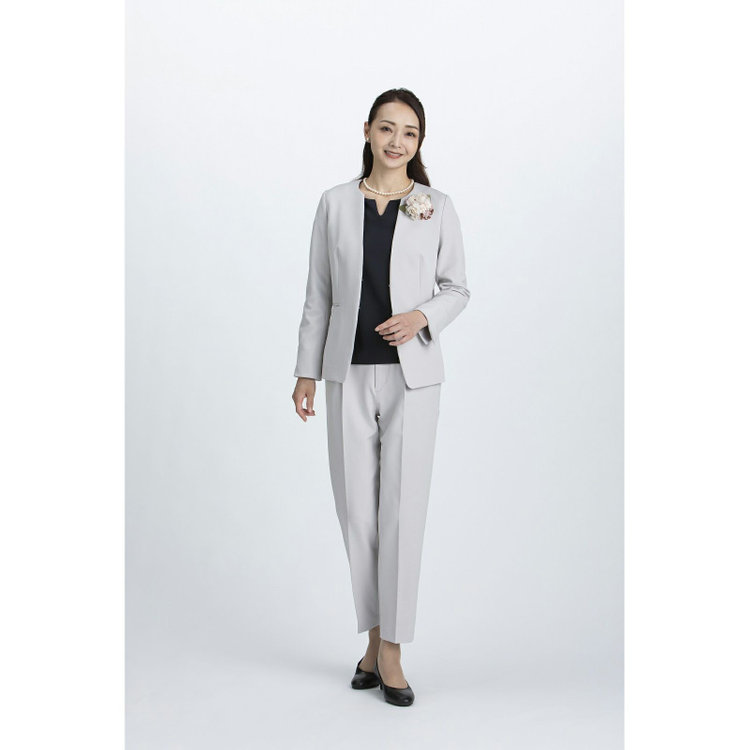 ＭＩＲＵＭ 【mirum purple】【年間】キーカラージャケット/グレージュ グレー系(灰)